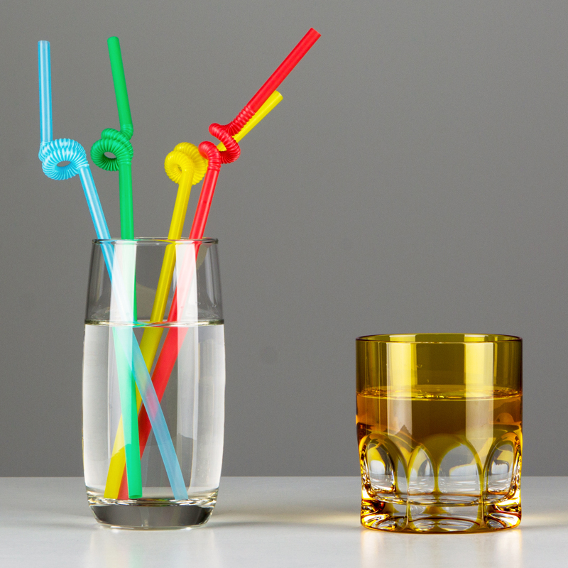 Eco Friendly full Disposable Drinking Straws